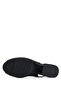 Women's Genuine Leather Black Heeled Shoes - 3