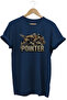 Unisex Pointer Printed T-Shirt - Premium Dogs Series Crew Neck Cotton T-Shirt