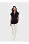 High Collar Stoned Soft Touch Women's Vest - 2