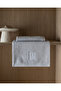 Rusea 2-Pack Embroidered 100% Cotton Hand Towels - Gray - 30X45 cm