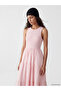 Nevavm Oval Collar Layered Muslin Dress with a Difference - 2