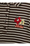 Esvab • Modern & Distinctive Devrik Roba Collar Striped Girls' Dress - 2