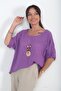 Women's Italian Coton Oversize Blouse - 2