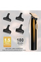 Foil Shaver Bald Head Shaver Electric Shaver Razor for Men Precision Trimmer Beard Clipper Triple Blades Waterproof Cordless - 3