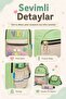Galb Green Tr3 3-Piece Primary School Bag Set Girls' Backpack + Foil-Lined Lunch Bag + Camping Bag - 7