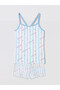 Peak New Season Girls' Shorts Pajama Set with Rope Straps