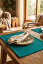 Barcelona Velvet Textured 6-Piece American Service Petrol - 3