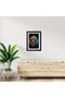 Alayra Yin and Yang Pattern Posters Framed Paintings with Black Frame (9inches x 12inches) | | Ready - 4