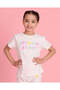 Girls White Dreamy Star Print Pyjama Set - 2