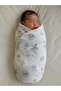 2-Piece Baby Muslin Blanket 80X80 cm 100% Cotton – Single Layer Muslin Blanket, Swaddle and Stroller Cover Set - 7