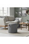 Arianna Ribbed Pouf With Storage 31x31x32cm - Grey