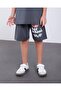 Car Printed Boys' Shorts Set – Summer Two-Piece Set Anthracite - 4