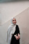 Monogram Pattern Nia Cotton Shawl