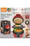 600W Burger Maker And Sandwich Grill With Durable Non-Stick Plates, Even Heat Distribution, Compact Kitchen Design - 3