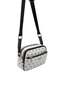 White - Black Monogram Women's Crossbody Bag Sp1162 - 2