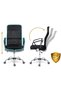 Scaun de birou Tamar micro-mesh, negru - 8