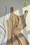 Bamboo |   2-Piece White and Skin Color Strappy Women's Classic T-Shirt-Tank Top Made from Bamboo - 3