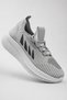 Women's Gray Sneaker Sports Shoes – Lightweight and Comfortable for Daily Use |   Breathable Mesh Walking Shoes - 3