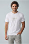 Men's Crew Neck Chest Printed T-Shirt