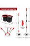360° Spin Mop & Bucket Set – Stainless Steel Wringer Cleaning System with Adjustable Handle - 4