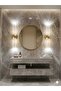 مصباح حائط LED بتصميم عصري من Bubbleflux Dubble Large مقاس 51 سم - مصباح حائط - ذهبي - كهربائي - LED أبيض - 3