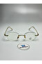Crystal Blue Light Protected Unisex Glasses Frameless Glass Blueblock 51 Ekartman - 3