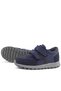 Rakerplus 3750 3750-Llg 100% Leather Velcro Navy Blue Sneaker Kids' Sports Shoes - 5
