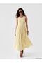 Esvab • Modern & Distinctive Zero Roba Collar Layered Muslin Dress