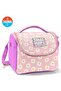3-piece school bag set: 4-compartment school bag + insulated lunch bag + 3-compartment pencil case - 3