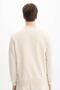 Men's Beige Regular Fit Pocket Crew Neck Sweatshirt K 26124600601 - 7