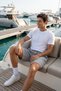 Dulas Linen Men's Gray Shorts Comfortable Fit Basic - 5