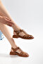 Women's Thick Sole Cage Casual Sandals - 5