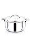 FLAVIO Hotpot 3-Piece Set (1L-2L-3L)- Steel Finish - 3