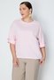 Ornamental Buttoned Half Sleeve Blouse - 2