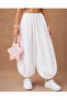 Girl's Wrinkled Balloon Pants - 3