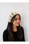 Retro Style Hand Knitted Bandana - Trendy Hair Accessory - Summer Hair Band Butter Yellow - 3