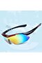 Polarized Sports Sunglasses for Men Lightweight with 5 Interchangeable Lenses for Outdoor Cycling Running Driving Fishing Golf Climbing Sports - 3