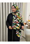 شال فسكوزي فلوش إليسا 75×190 أسود - 2