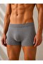 Men's Boxer Cotton Lycra Flexible Waist Elastic Smoked Boxer Briefs - 2