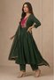 Muslin Anarkali Kurta Set for Women with Dupatta & Pants | Indian Ethnic Wear | Anarkali Salwar Suit | Women Kurta Set | Ladies Party Wear & Festive Dress - 3