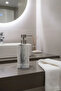 Acar Striped Stone Look Liquid Soap Dispenser |   Decorative Bathroom and Kitchen Soap Dispenser 20X7 - 3