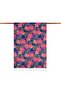 Nevbahar Patterned Silk Shawl 09381-Sax Blue - 2