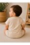 Baby Boy 3D Safari Panda Embossed Summer Set with Embroidered Top and Bottom - 8