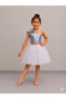 White Tutu Skirt Mermaid Crop Costume Two-Piece Set
