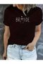 Bride written ring Printed Oversized casual boyfriend t-shirt bridal concept - 3