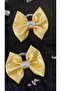 Satin Bow Children's Hairpin with Double Clips - 6