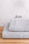 Lizza |   2-Piece Bath Towel Set |   Towel |   Bath Towel I Hammam Set I Dowry Towel |   (70 X 140 cm - 50 X 90 cm) - 2