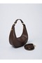 Women's Zippered Adjustable Long Strap Shoulder and Shoulder Bag