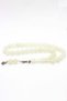 Cat's Eye Sphere Cut Powdered Amber Prayer Beads Special Color White Prayer Beads - 2