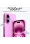 Liquid Silicone Case for iPhone 16 Plus 6.7" Silky Soft Touch Full-Body Protective | WIDGETS MATRIX - 3